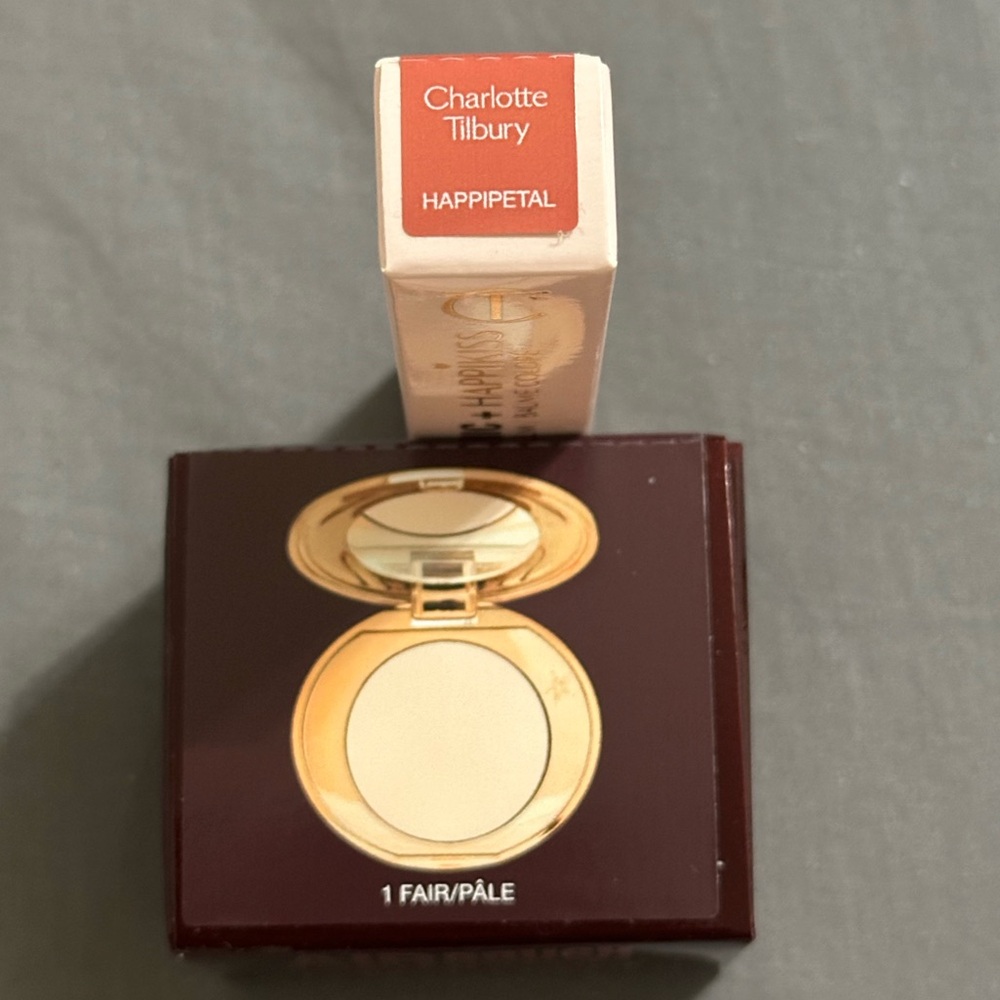 Charlotte Tilbury Powder and Lip Balm